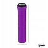 Odi dviračio rankenos RUBBER BIKE GRIPES PURPLE + KEYRING