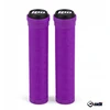 Odi dviračio rankenos RUBBER BIKE GRIPES PURPLE + KEYRING