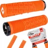 ODI GRIFFE REFLEX V2.1 Lock-ON rankenos prisukamos rankenos 135 mm oranžinės spalvos