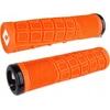 ODI GRIFFE REFLEX V2.1 Lock-ON rankenos prisukamos rankenos 135 mm oranžinės spalvos