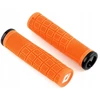 ODI GRIFFE REFLEX V2.1 Lock-ON rankenos prisukamos rankenos 135 mm oranžinės spalvos