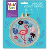 TM Toys „Wow Box“. Rinkinys siuvinėjimui – flamingas