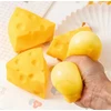 Okami Didelis Gniotek Antistresinis sūris 8 cm Squishy Mochi Soft Sensory HIT