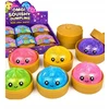 OKAMI Rinkinyje 3 vnt. Squishy squishy koldūnai Blizgučiai kukuliai 6 cm