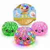 Okami Rinkinys 4in1 Squishy squishy koldūnų kukuliai GLITTER BUTTER CHEESE CLICKER LED