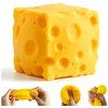 Okami Rinkinys 4in1 Squishy squishy koldūnų kukuliai GLITTER BUTTER CHEESE CLICKER LED