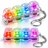 Okami Rinkinys 4in1 Squishy squishy koldūnų kukuliai GLITTER BUTTER CHEESE CLICKER LED