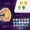 OKTO Kūrybinis rinkinys dažymui ir 3D modeliavimui "Lemon Weekend"
