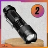 Omna 3 CREE LED žibintuvėlių rinkinys Taktiniai kariniai taktiniai žibintuvėliai