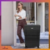Omna Didelis kelioninis lagaminas su ratukais XXL ABS lagaminai bagazine su ratukais 94L