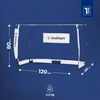 OneTeam Flex Square futbolo vartai 120x80 cm