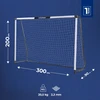 OneTeam futbolo vartai - 300 x 200 x 90 cm