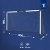 OneTeam futbolo vartai 300x160x90 cm
