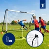 OneTeam futbolo vartai 300x160x90 cm
