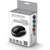 Extreme Kompiuterio Pelė - TITANUM XM102K Optinė 1000 DPI USB Type-A Abipusė Juoda, Chromo