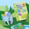 Origami mideer 9 modeliai – popieriniai gyvūnai nuo 5 metų