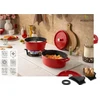 Originalus prancūziškas Cocotte ketaus puodas, kurio talpa 6,3L