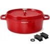 Originalus prancūziškas Cocotte ketaus puodas, kurio talpa 6,3L