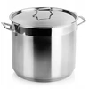ORION ANETT puodas su dangteliu, nerūdijantis plienas, 28 cm, 14L PREMIUM, didelis