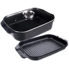 Orion GRANITINĖ keptuvė su dangteliu 3 viename žąsų viryklė INDUKCINIS MĖSOS KEPIMAS 7 L