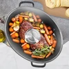 Orion GRANITINĖ skrudinimo skarda, Ovalus dangtis, Žąsų orkaitė, INDUKCINIS KEPIMAS, 12 L