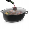 Orion GRANITINĖ skrudinimo skarda, Ovalus dangtis, Žąsų orkaitė, INDUKCINIS KEPIMAS, 12 L