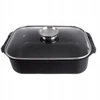 Orion Kepimo skarda 7L 41X26X15CM ALIUMININIS SU GRILINIU KEPU IR STIKLINIU dangteliu