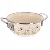 Lumarko Orion Kremas emaliuotas puodas MAKI 16 cm, 950 ml