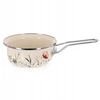 Orion RONDEL EMALIOWANY 16CM 950ML STAL EMALIOWANA KREMOWY DO SOSÓW