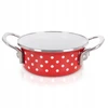 Orion_Group Emaliuotas puodas tradiciniam virimui, dujų indukcija, 14 cm, 0,6 l