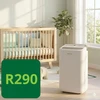 Oro sausintuvas drėgmės sugėriklis su WiFi 10L/24h iki 60m3 laikmatis 4 sausinimo režimai avenido AV7865