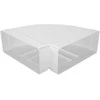 Ortakio alkūnė KLH29-90, 220 x 90 mm, horizontali, 90°