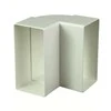 Ventiliacijos alkūnė EUROPLAST KLV, 110 x 55 mm, 90°