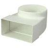 Ventiliacijos tarpmovė EUROPLAST KSD2, 110 x 55 mm, D100