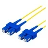 OS2 optinis kabelis DELTACO, SC - SC, duplex, singlemode, 15m / FB-515S