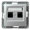 Ospel Skambučio mygt./apšv. p/t IMPRESJA 10A/250V/maks. 3520W baltas