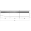 Outwell – priekinis stiklas Navy Night – 5 x 1,25 m (111216)