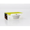 Ovalus ketaus puodas Tierra 34cm 6.5L kreminis NOIS