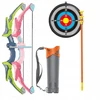 Owl Tech LED GLOWING BOW 3 ARROW SHIELD QUIVER SAUGAUS šaudymo RINKINYS
