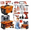 Owl Tech „Pasidaryk pats“ (pasidaryk pats) „DIY KIT“ DIRBTINĖS ĮRANKIŲ DĖŽĖ, BATERIJA MAITOMAS GRĄŽtuvas 65 vnt.