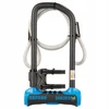 Oxford U-lock 320mm X 177mm Mėlynas Dviratininko Užraktas