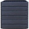 Paaukštintos lysvės rėmas Ergo L 80x80x25cm plastikins/pilkas