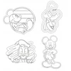 „PADARYK PATS“ Šaldytuvo MAGNETAI MICKEY COLORINO
