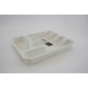 NHG Padėklas indams 33x26cm baltas
