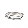 Pasabahce Padėklas/lėkštė 2 vnt 18x11,5 cm skaidri, stiklinė Pasabache 74800