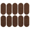 Padukai baldams lipnūs veltinio rudi Vorel | 20x45mm, 10vnt.
