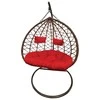 Pagalvė krėslams-sūpynėms FC1071-2 ir FC1071-3 106x120x15cm raudona