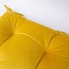 Fotelis Home4You Pagalvėlė kėdei VELVET 2, geltona