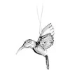 Bikuva.lt Pakabinama dekoracija Kolibris Akrilinė 5.9x6cm