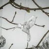 Bikuva.lt Pakabinama dekoracija Kolibris Akrilinė 5.9x6cm